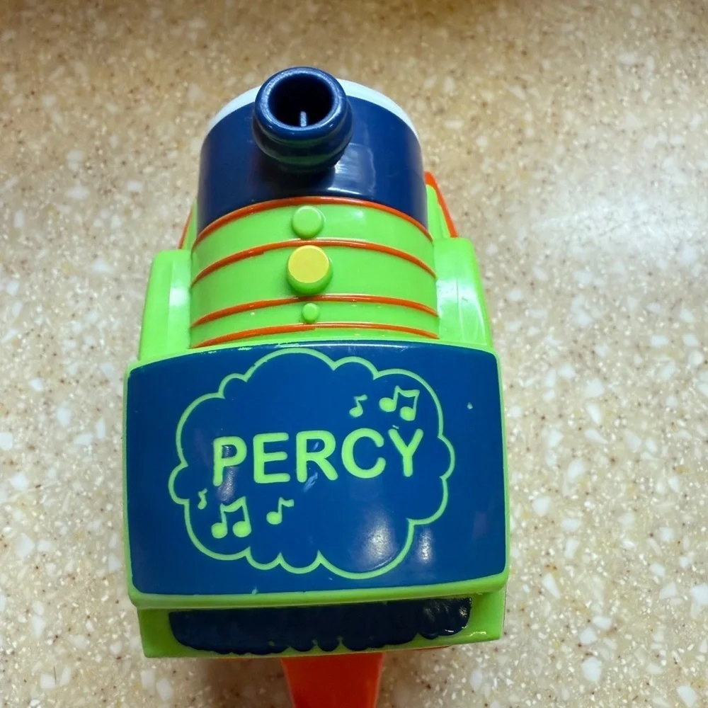 Mattel 2017 Percy Railway Pals Green and Orange Train Toy From Thomas the Train